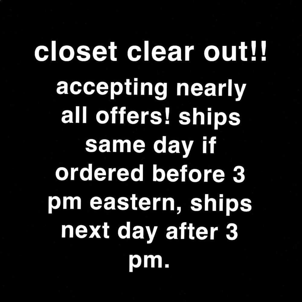 ACCEPTING ALL OFFERS